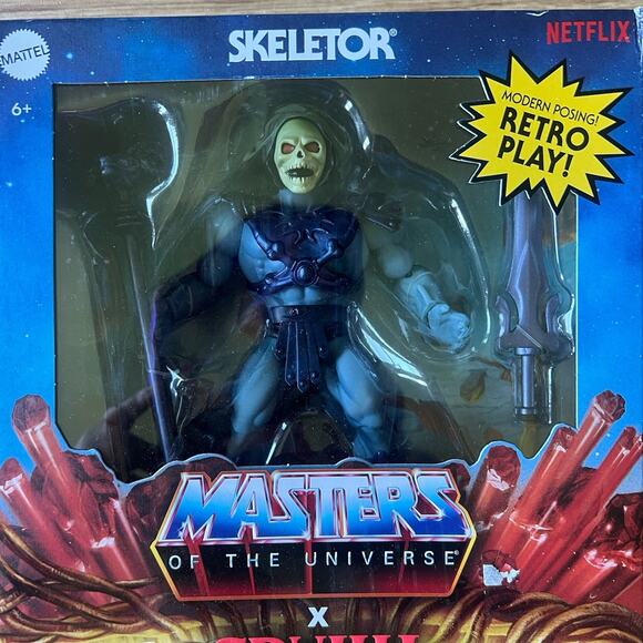 Masters of the Universe X Stranger Things Skeletor & Demogorgon Action Figure - Picture 2 of 5